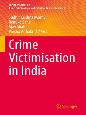 cover image of Crime Victimisation in India